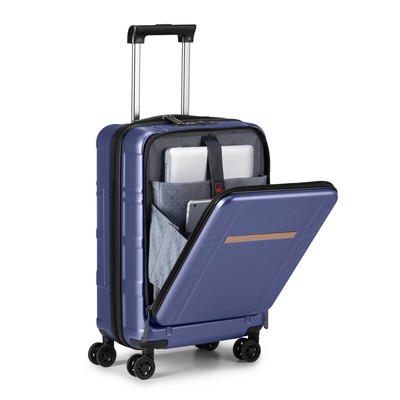 20'' Carry On Hard Shell Suitcases with TSA Lock Luggage Extensible Front Pocket