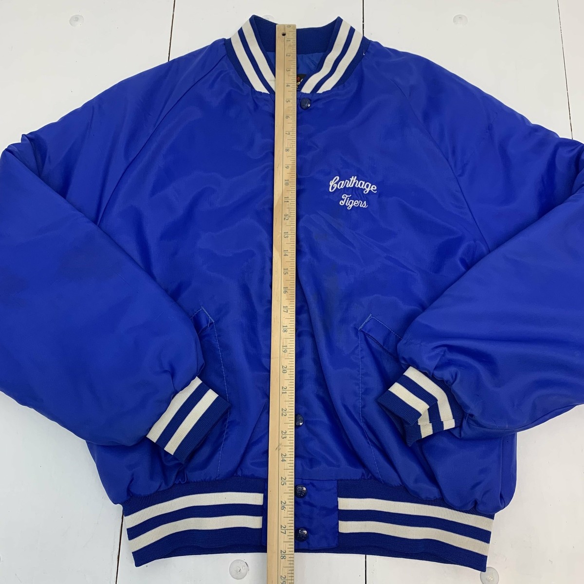 Vintage Pro Fit King Louie Men's Jacket Size XL Blue