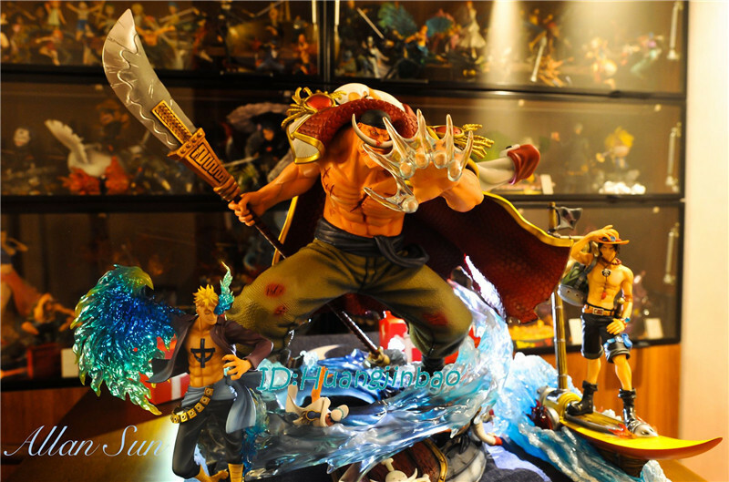 UCS One Piece Edward Newgate Statue Model 59cm/23'' In Stock White