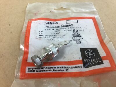GEMR-3 REPLACES RCA SK3582 Silicon Controlled Rectifier FNIP  