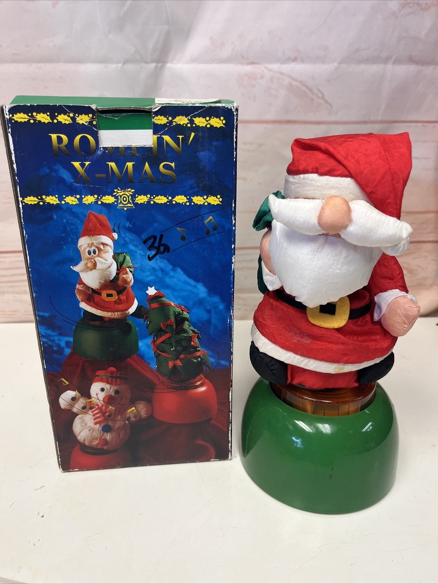 Takara Christmas Animated Dancing Santa Music Rompin X-Mas