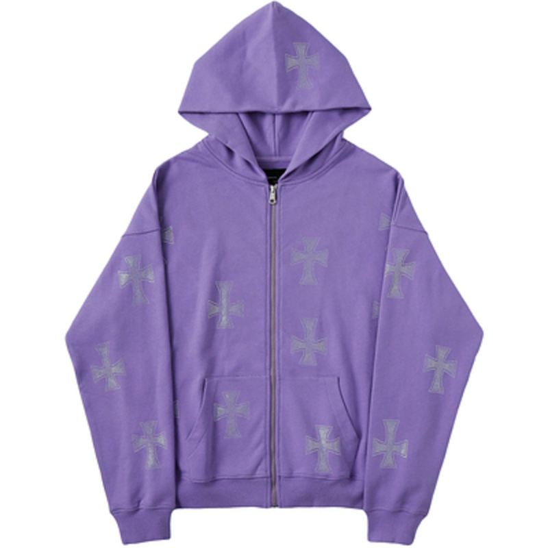 Joggers Sweatshirt Punk Coat Rhinestone Gothic Long Sleeve Joggers Sweatshirt Punk Coat Rhinestone Gothic Long Sleeve