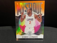 2020-21 Panini Acetate Orange Mystique Kawehi Leonard #19 Clippers
