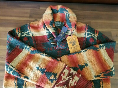 southwestern shawl sweater