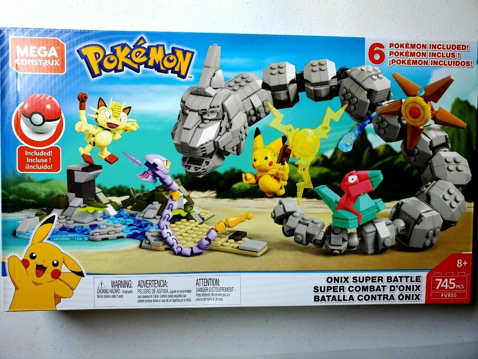 pokemon mega construx onix