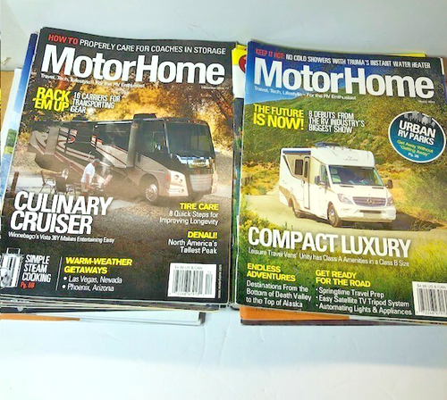 MotorHome Magazine - lot 2014(10), 2015(5), 2016(9), 2017(12) 36 issues - Picture 5 of 19