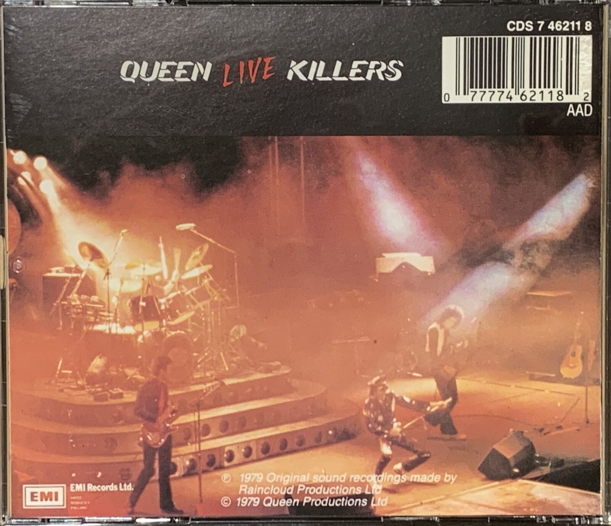 QUEEN Live Killers Original EMI 2CD Box CDP 7462118 Made in