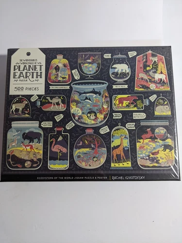 Wondrous Workings of Planet Earth Puzzle: Ecosystems of the World 500-Piece Jigs