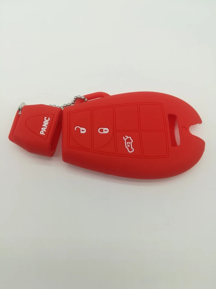 2*Fob Key Cover for 2014 2015 2016 DODGE DART CHALLENGER CHARGER MAGNUM CHRYSLER - Imagem 4 de 4