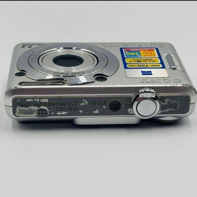 Sony Cyber-shot DSC-W35 7.2MP Digital Camera - Silver for sale