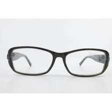 Nicole Miller Fulton C02 Olive Green Marble Rectangular Eyeglass Frames