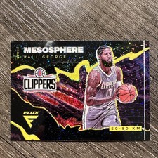 Paul George 2020-21 Panini Flux #77 Mesosphere Clippers Case Hit