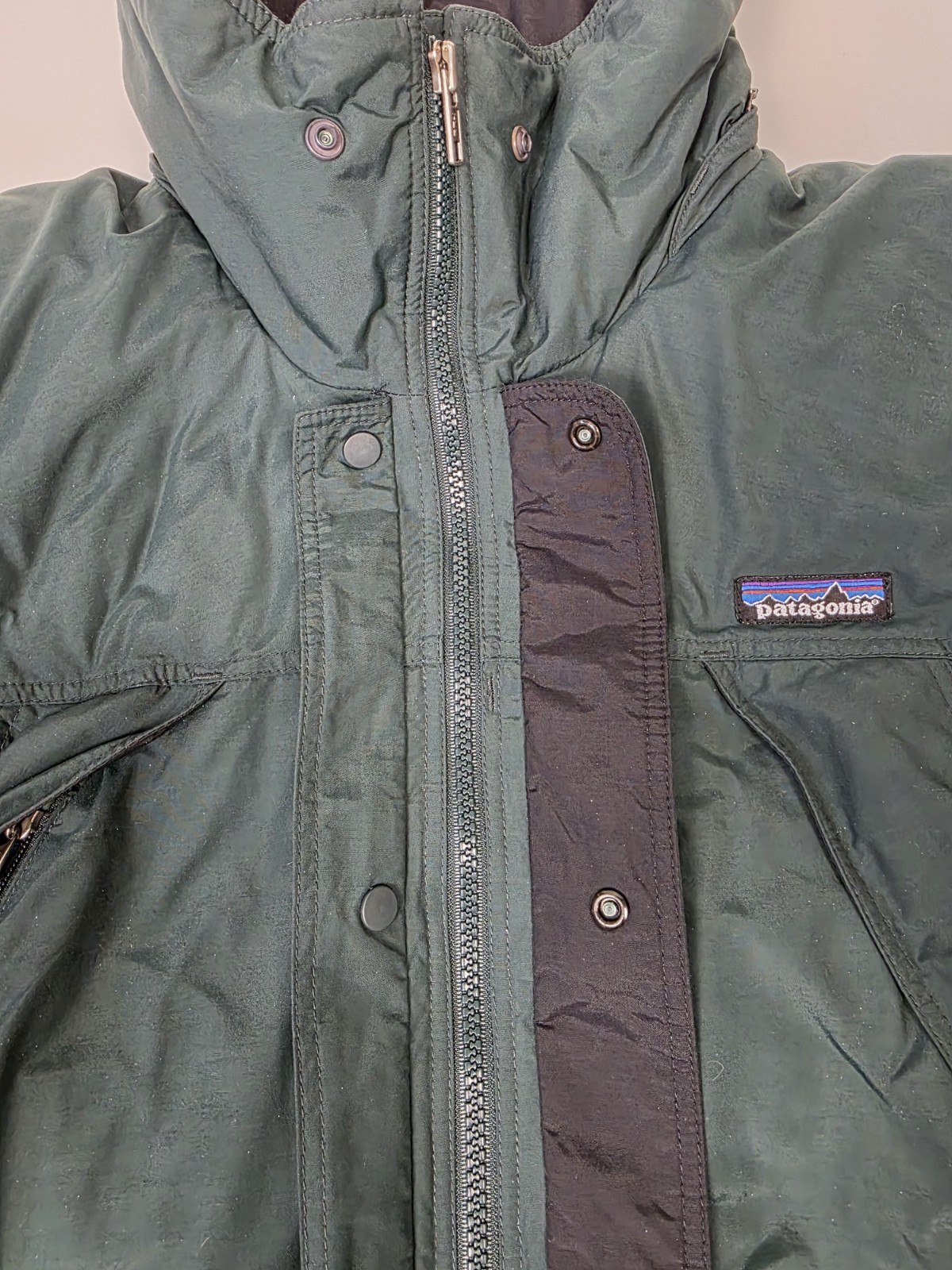 VINTAGE Patagonia Jacket Mens Large Green Das Parka Insulated Puffer 90s Outdoor thumbnail 4