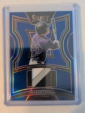 Charlie Condon - 2025 Panini Select Select Swatches BLUE PRIZM 41/49  