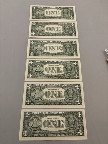 Federal Reserve Notes With Consecutive Serial Numbers - Picture 2 of 2