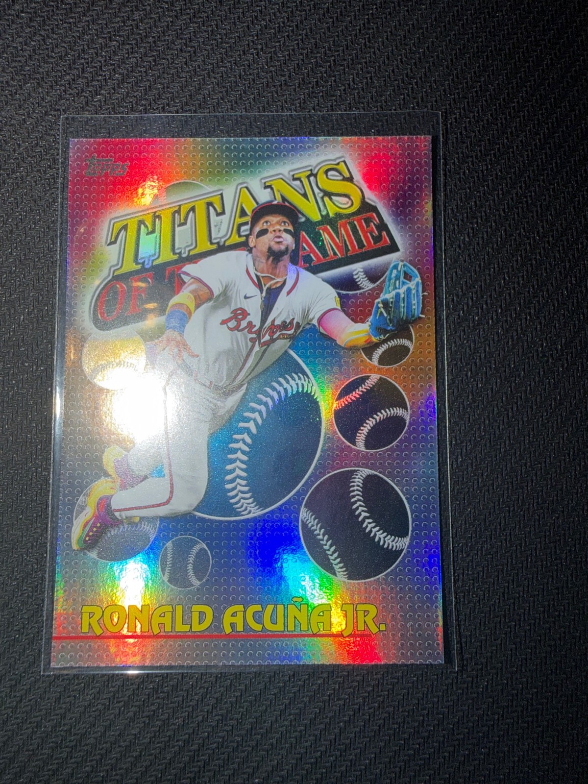 Ronald Acuna Jr. #TOG-7 (Baseball Cards 2026 Topps Titans Of The Game) — is it worth grading?