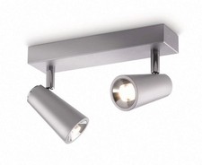  Philips Ledino LED Strahler Deckenleuchte Aluminium 2 Flg.