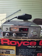 vintage Royce 604 40 channel cb radio. Original box and powercord.
