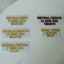PORTUGAL 2026 World Cup WC MDT Match Day Detail Detalle Parche Patch Spain Congo