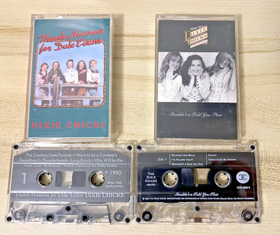 Dixie Chicks 2 Rare Original Cassette Tapes, Thank Heavens