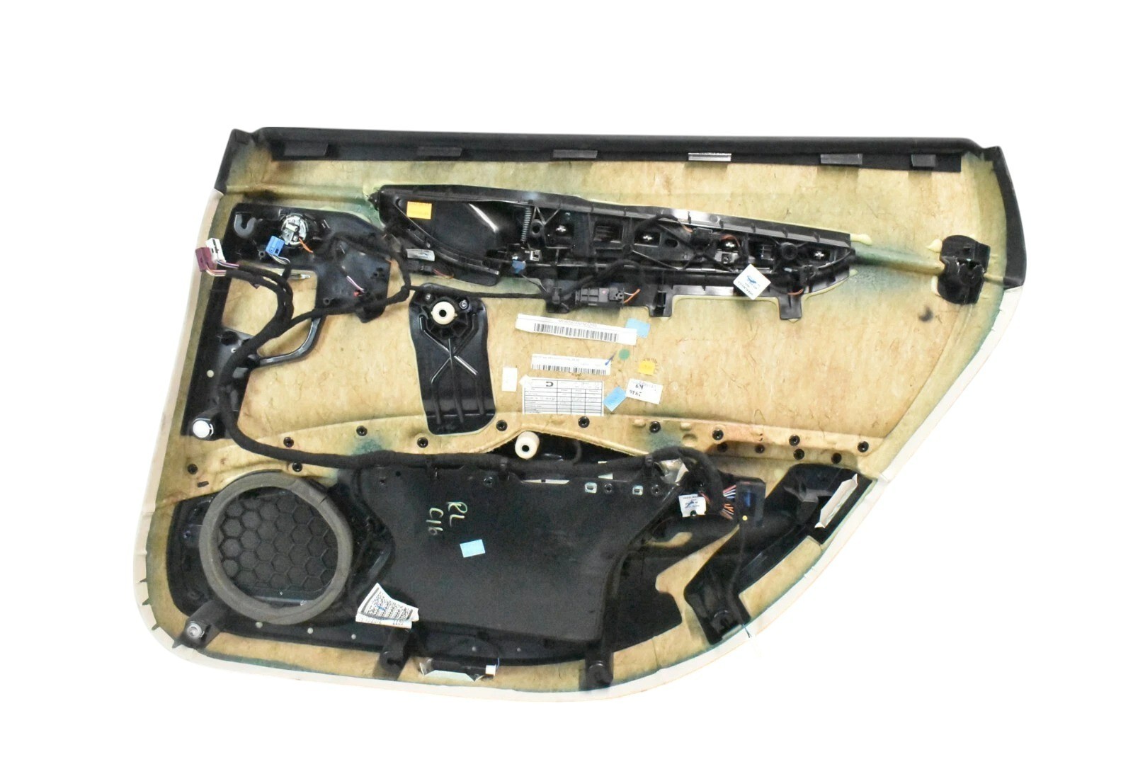 14-17 Maserati Quattroporte S Q4 M156 Rear Left Side Interior Door Panel OEM