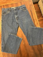 Levi's 517 Bootcut Jeans Medium Wash Denim 34x32 2009 Mexico