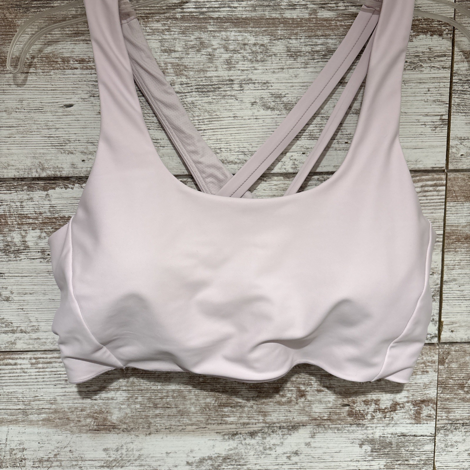 Athleta Women's Sports Bra Size XL Racer Back Pink
