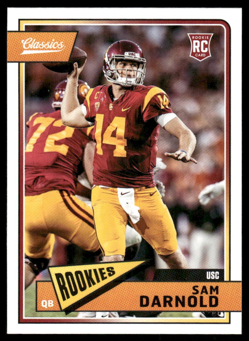 2018 Panini Classics #206 Sam Darnold USC Trojans NM 53464