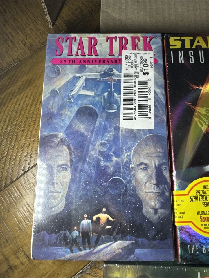 Star Trek VHS Movie Collection - Insurrection , Generations, Nemesis 🔥SEALED - Image 2 of 4