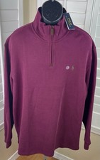 Polo Ralph Lauren 1/4 Zip Red Sweatshirt/Pullover - Men  s Size 2XL - NWT 125