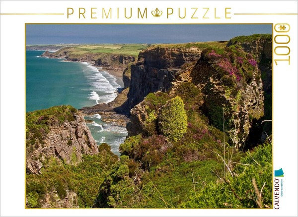 Calvendo Puzzle KüStenlandschaft Bei Broad Haven Wales/England | 1000 Teile Lege-image