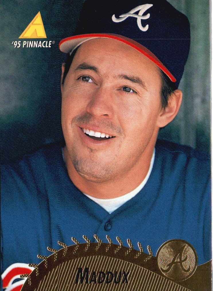1995 Pinnacle #244 Greg Maddux