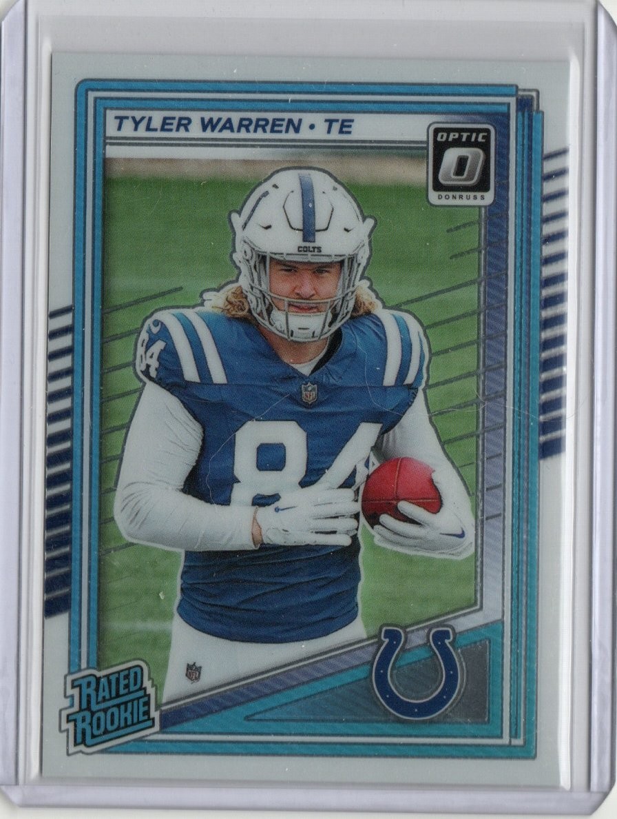 2025 Donruss Optic #234 Tyler Warren Holo
