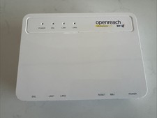 BT Openreach Huawei EchoLife HG612 3B FTTC VDSL Fibre Modem including PSU