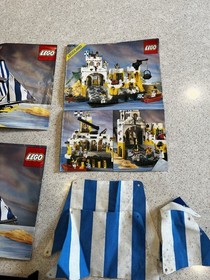 LEGO Caribbean Clipper & Eldorado Fortress Pirates Bulk Lot Sets 6274 6276