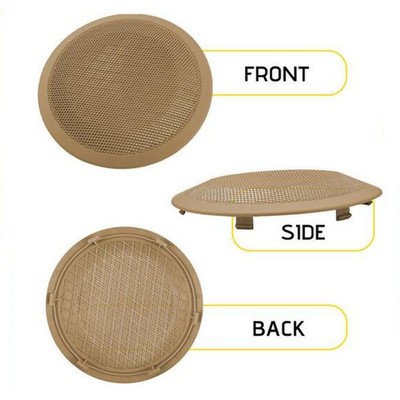 Front Door Speaker Cover For BMW, Beige 51417144559