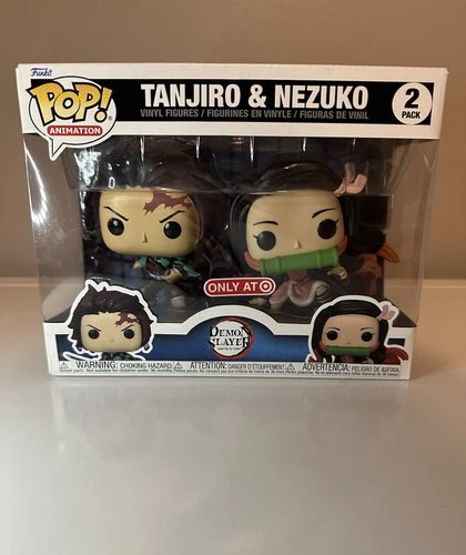 Funko Pop! 2 Pack Demon slayer Tanjiro & Nezuko Target Exclusive