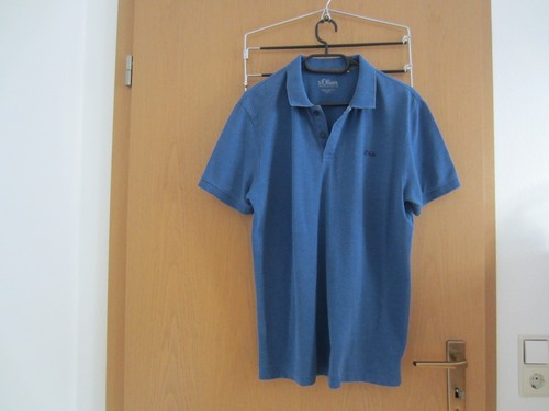 S.Oliver Polo, Poloshirt, Polohemd, Gr. L, regular fit, blau