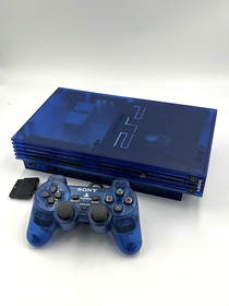 Sony PlayStation 2  PS2 Ocean Blue SCPH-37000 NTSC-J