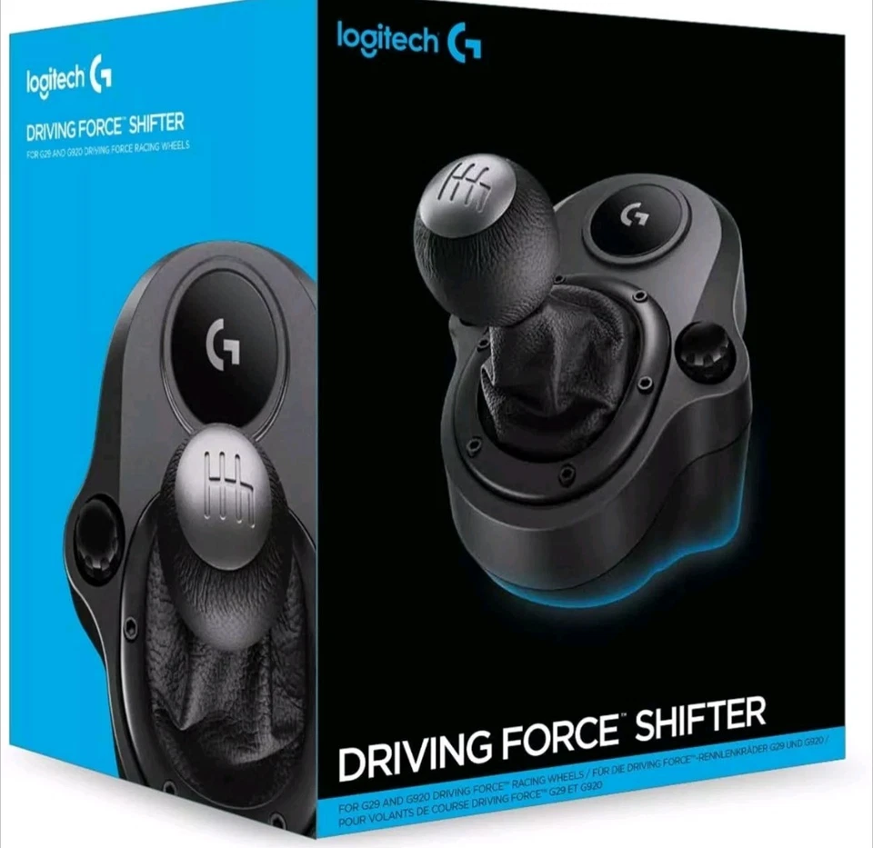 Logitech G DRIVING FORCE SHIFTER for G923 G29 and G920 Racing Wheels 6-speed - Image 4 of 4