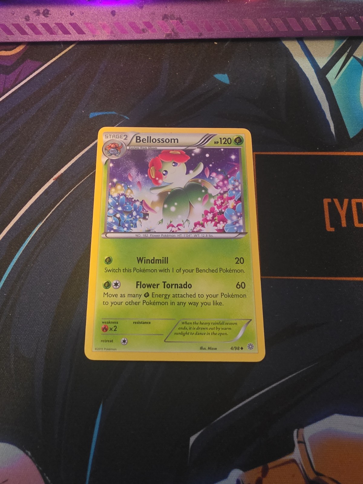 Pokemon Bellossom 4/98 XY - Ancient Origins Normal card