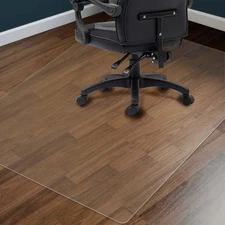Clear Chair Mat for Hardwood Floors 36"x48"- Office Desk Protector Easy Glide
