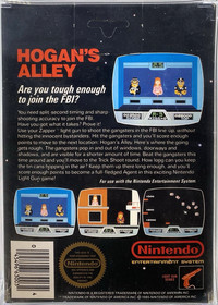 Hogan's Alley Nintendo NES 1986 Complete in Box CIB CGC 8.0 Circle Seal Gloss