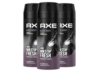 Axe Bodyspray Black Night Deo Ohne Aluminium Sorgt 48 Stunden Lang Für Effektive