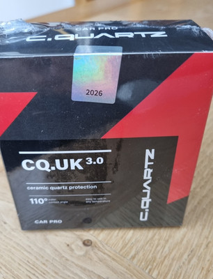CARPRO - CQUARTZ CQ.UK 3.0 - Si02 Keramikbeschichtung - 50ml - Herstellung 2026
