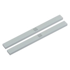 Sharpening Stones 600 Grit Green Silicon Carbide Polishing Stone Whetstone 2pcs