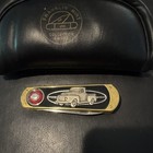 Franklin Mint Ford 1948 Black/Gold Pocketknife 1-Blade SS Clip Slipjoint — photo 1