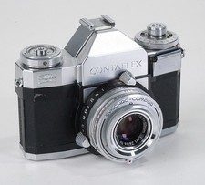 ZEISS CONTAFLEX IV, 50/2.8 TESSAR MARKS, DEBRIS , SOME ISSUES/227117