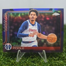 2025-26 Topps Chrome - Jordan Poole #207 Purple Basketball Refractor /75