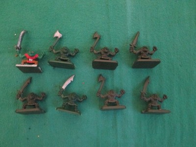 8 X GOBLINS - 1990 ORIGINAL MB GAMES - HERO QUEST